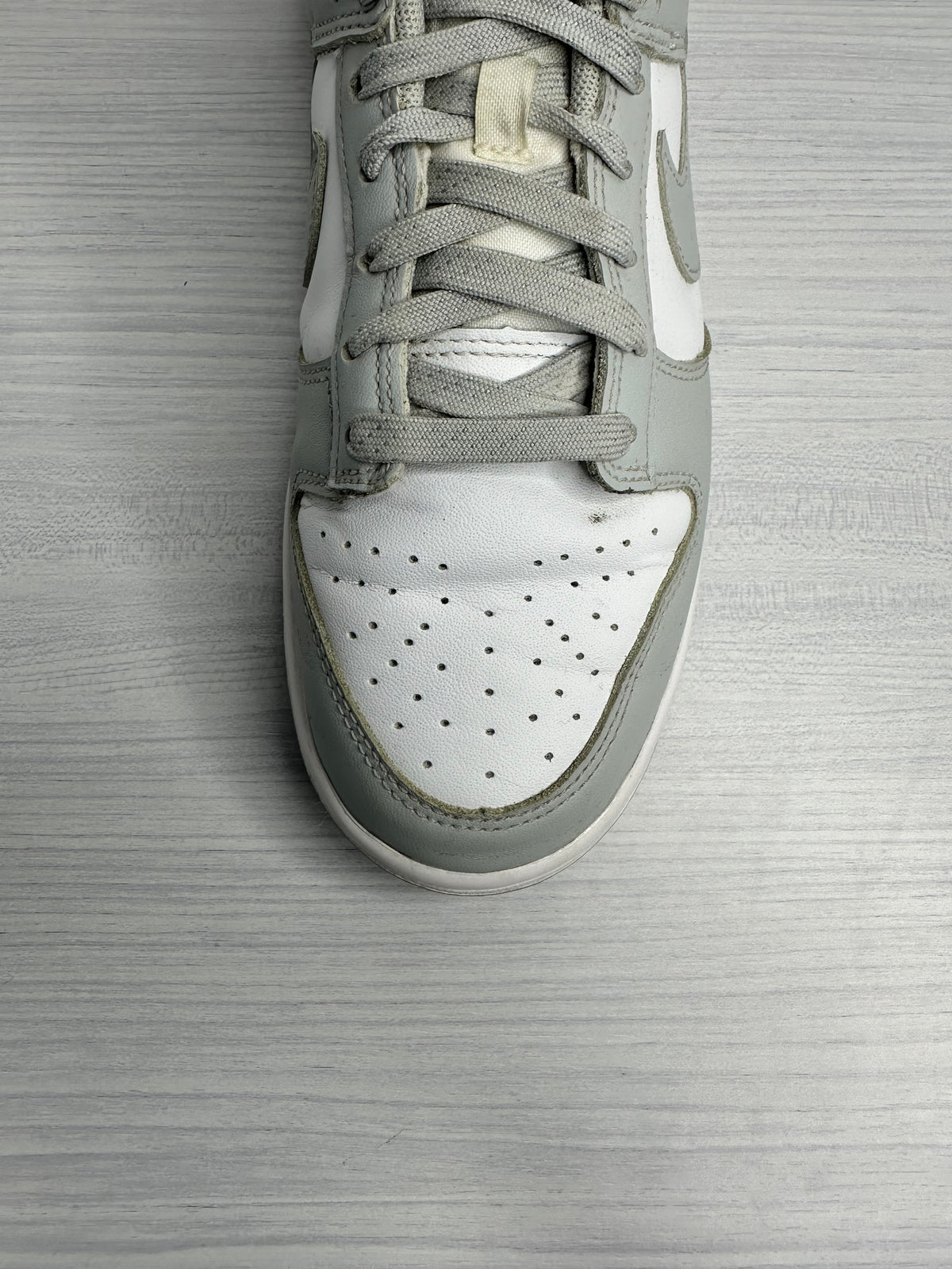 Nike Dunk Low Grey White - UK 7