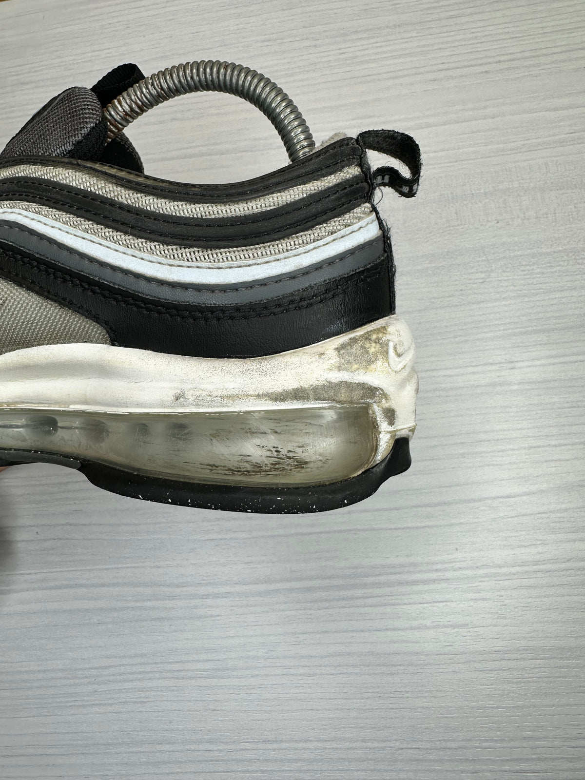Nike Air Max 97 Grey Black White - UK 6