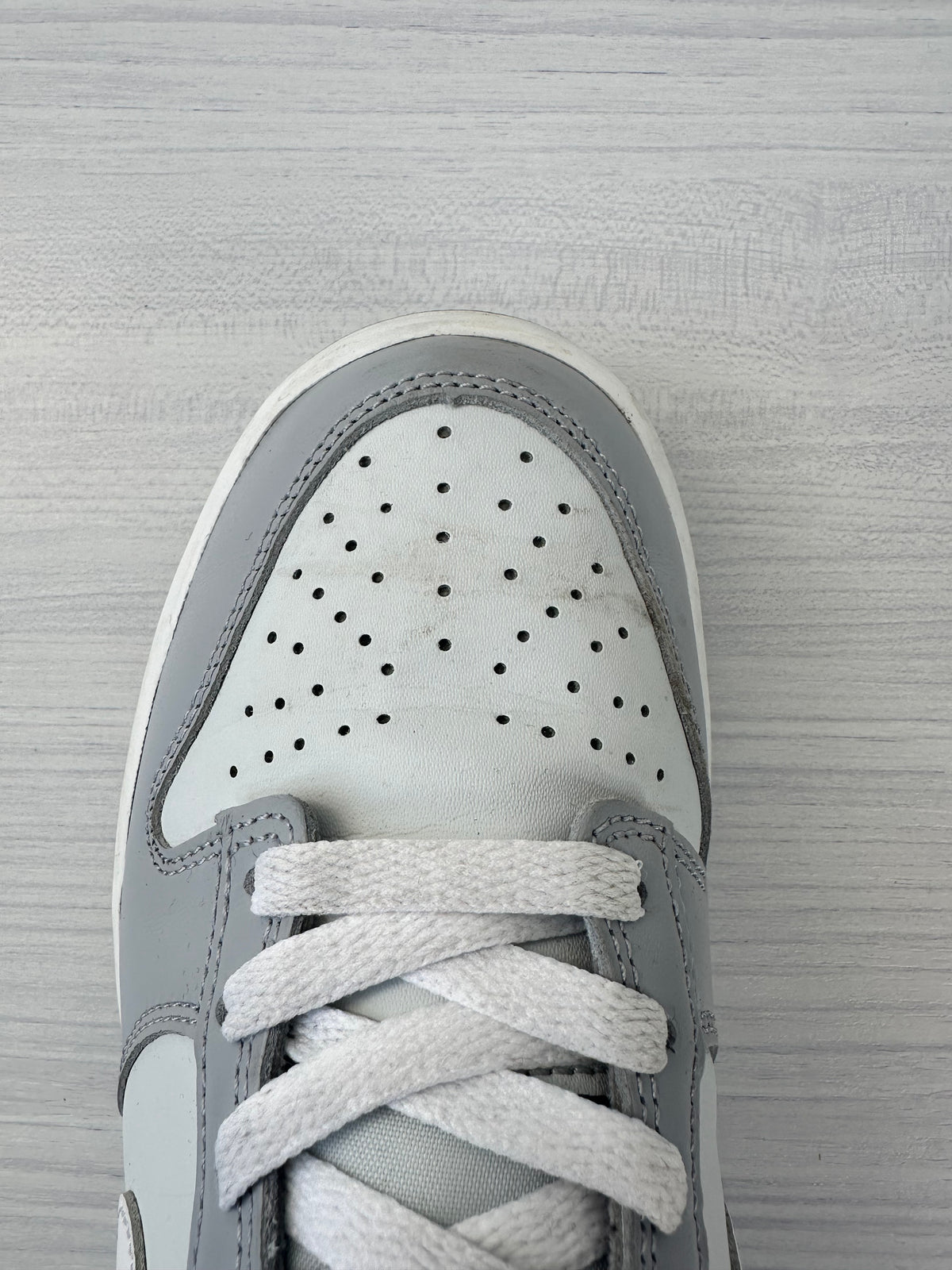 Nike Dunk Low Grey White - UK 6