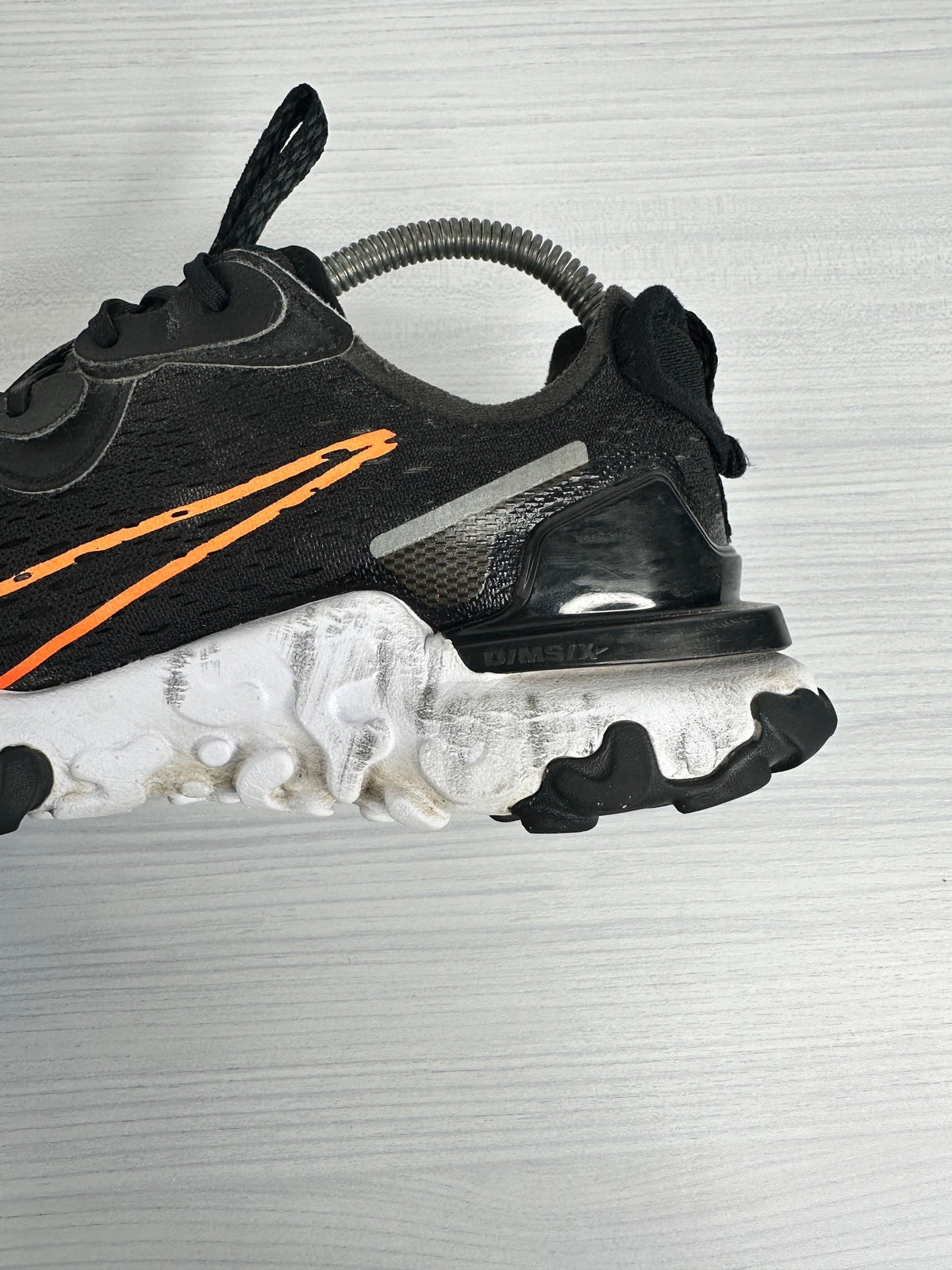 Nike React Vision Black Orange - UK 6