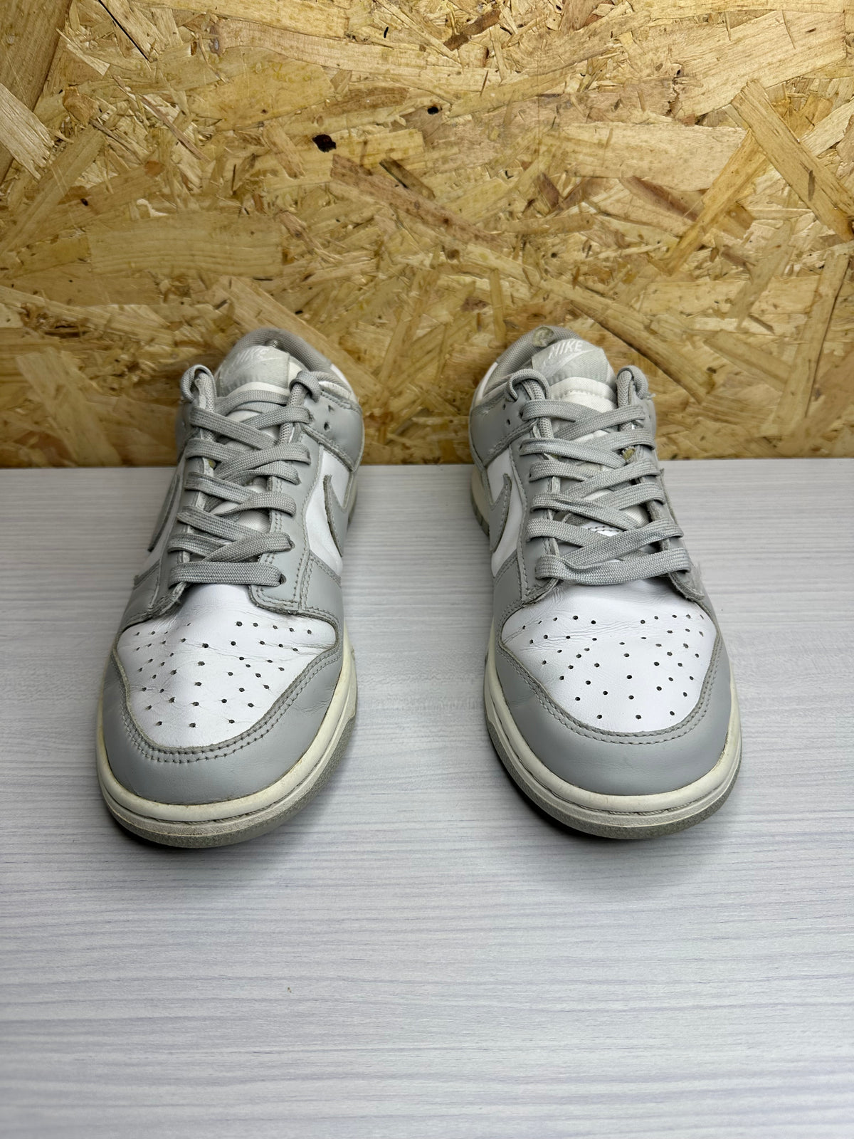 Nike Dunk Low Grey White - UK 7.5