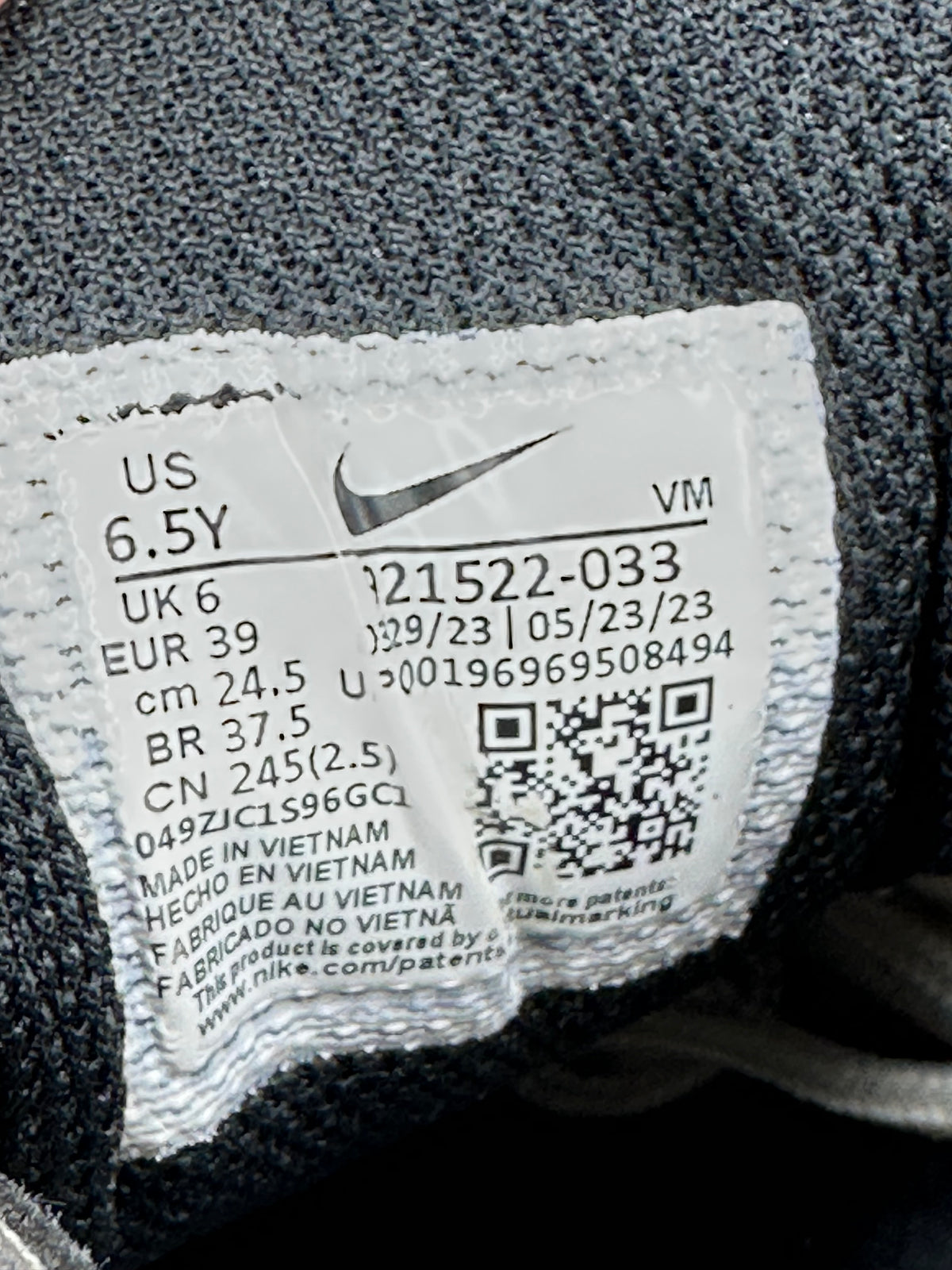 Nike Air Max 97 Grey Black White - UK 6
