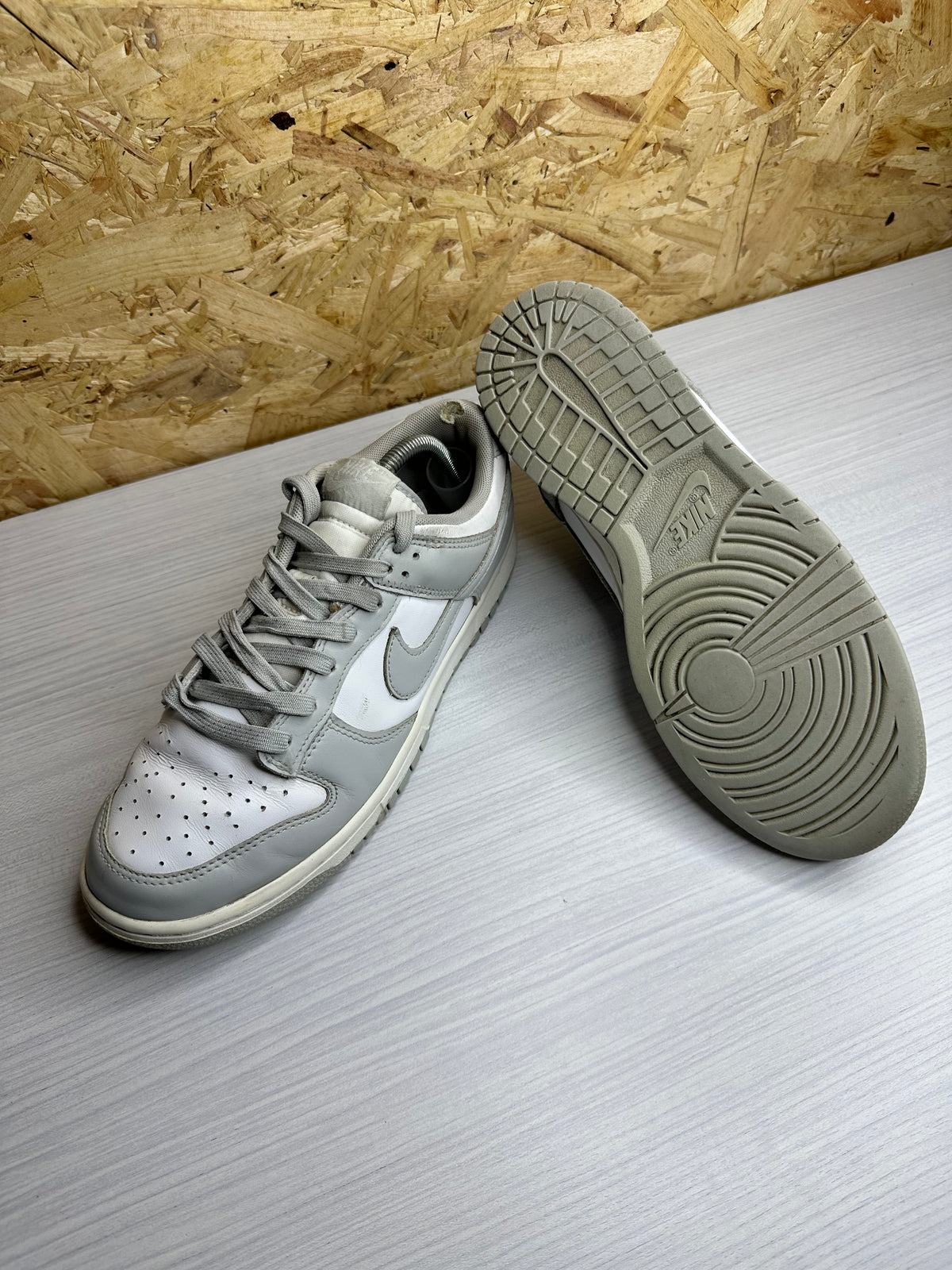 Nike Dunk Low Grey White - UK 7.5