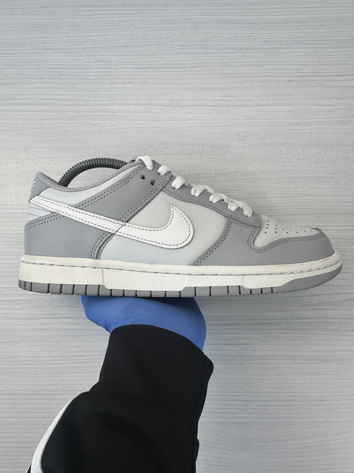 Nike Dunk Low Grey White - UK 6