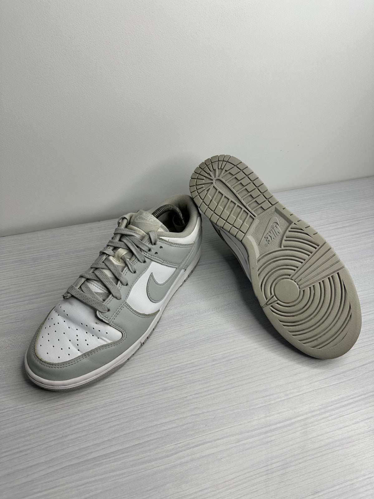 Nike Dunk Low Grey White - UK 7