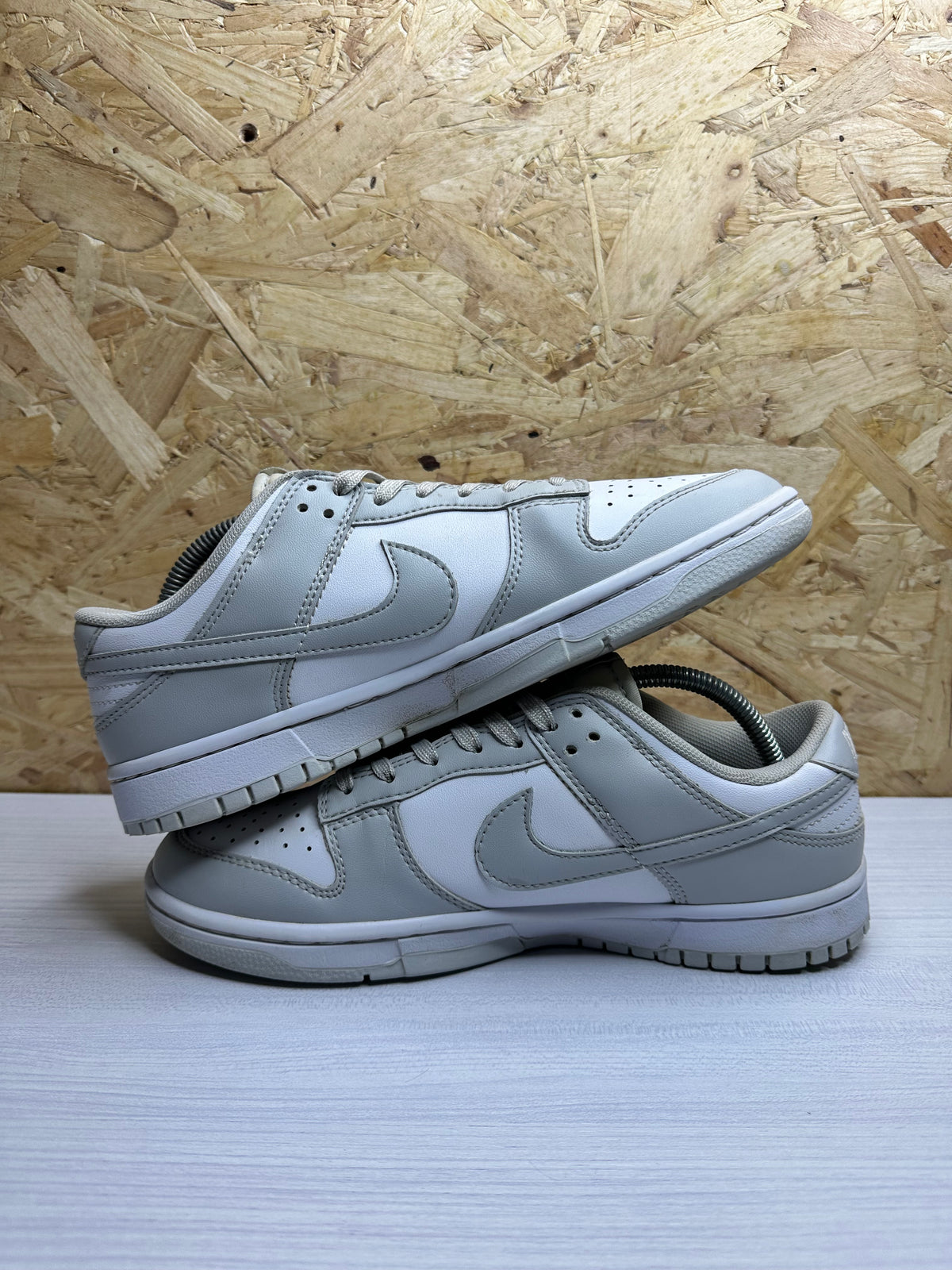 Nike Dunk Low Grey White — UK 7