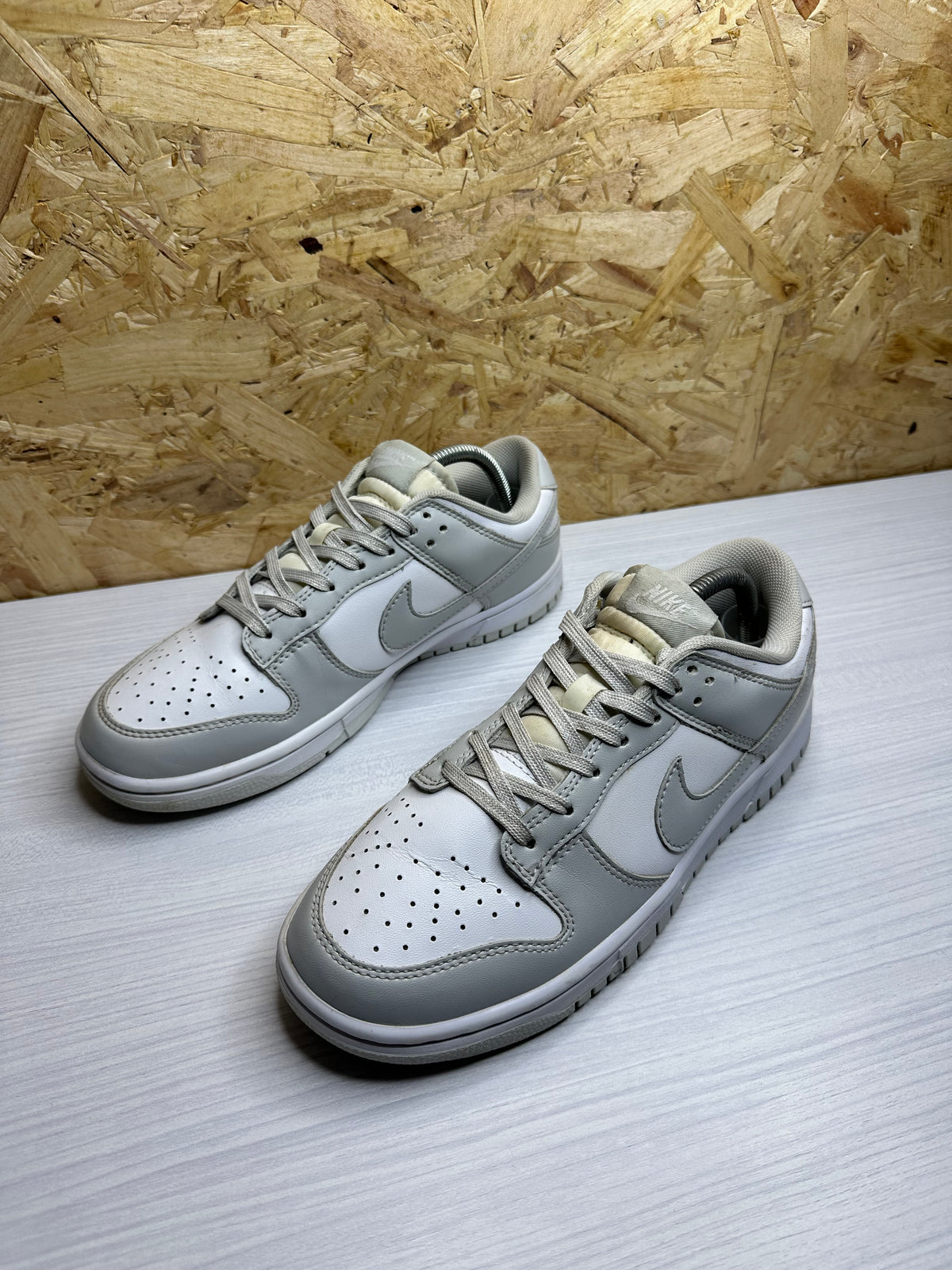 Nike Dunk Low Grey White — UK 7
