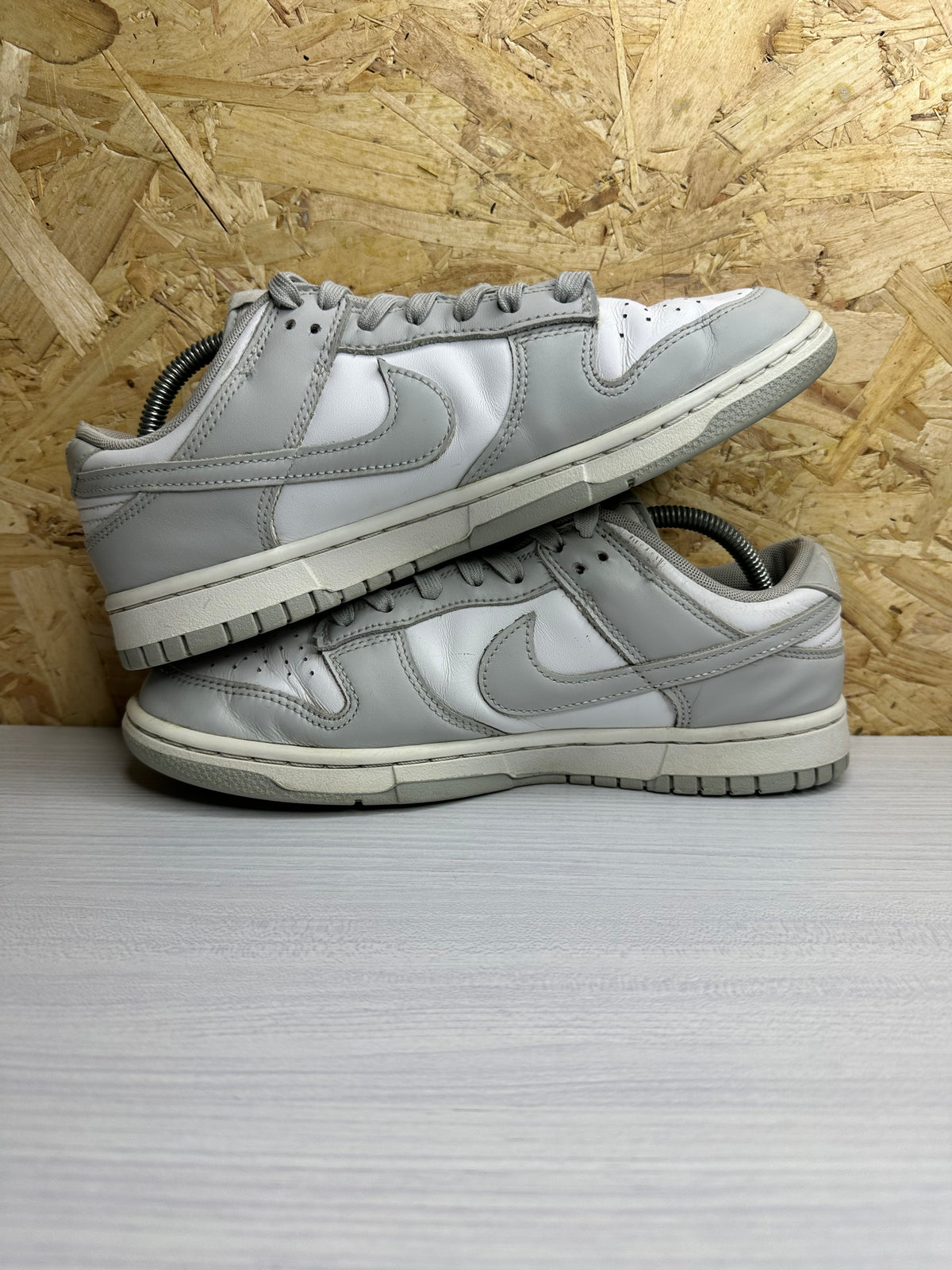 Nike Dunk Low Grey White - UK 7.5