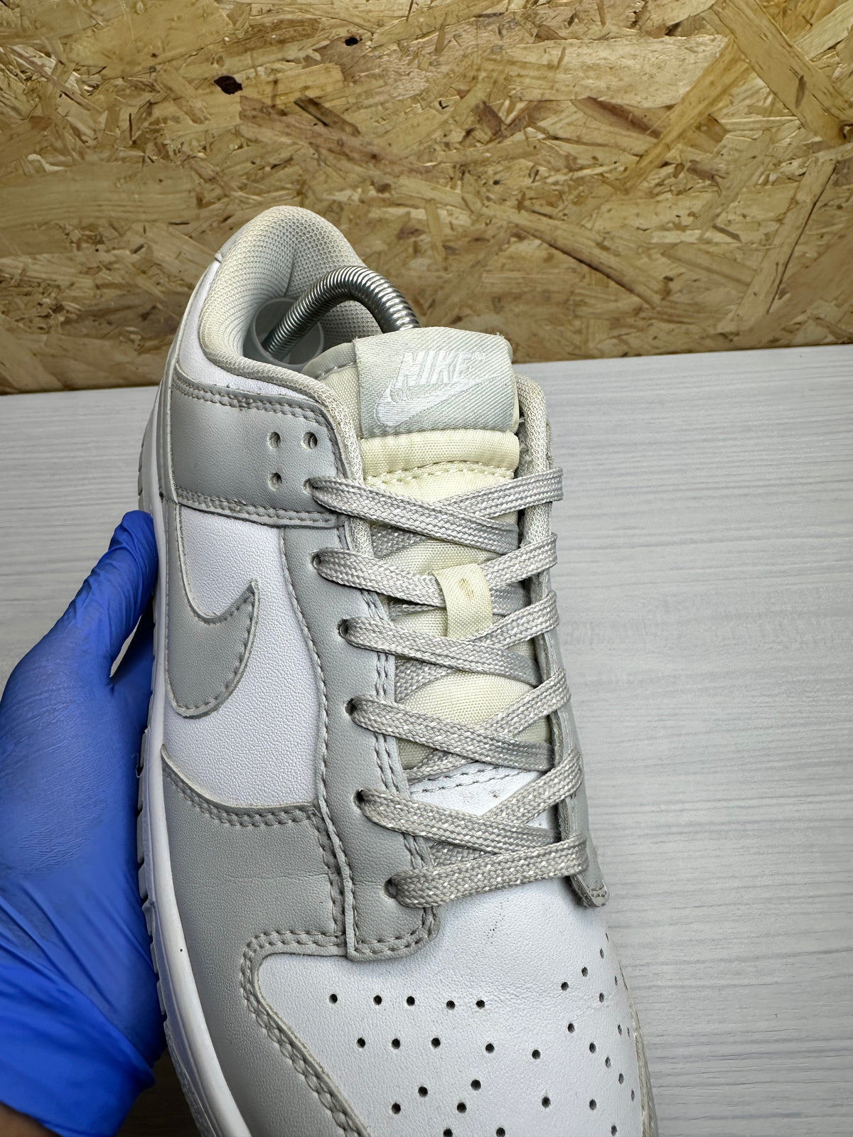 Nike Dunk Low Grey White — UK 7