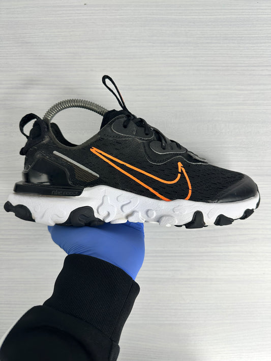 Nike React Vision Black Orange - UK 6