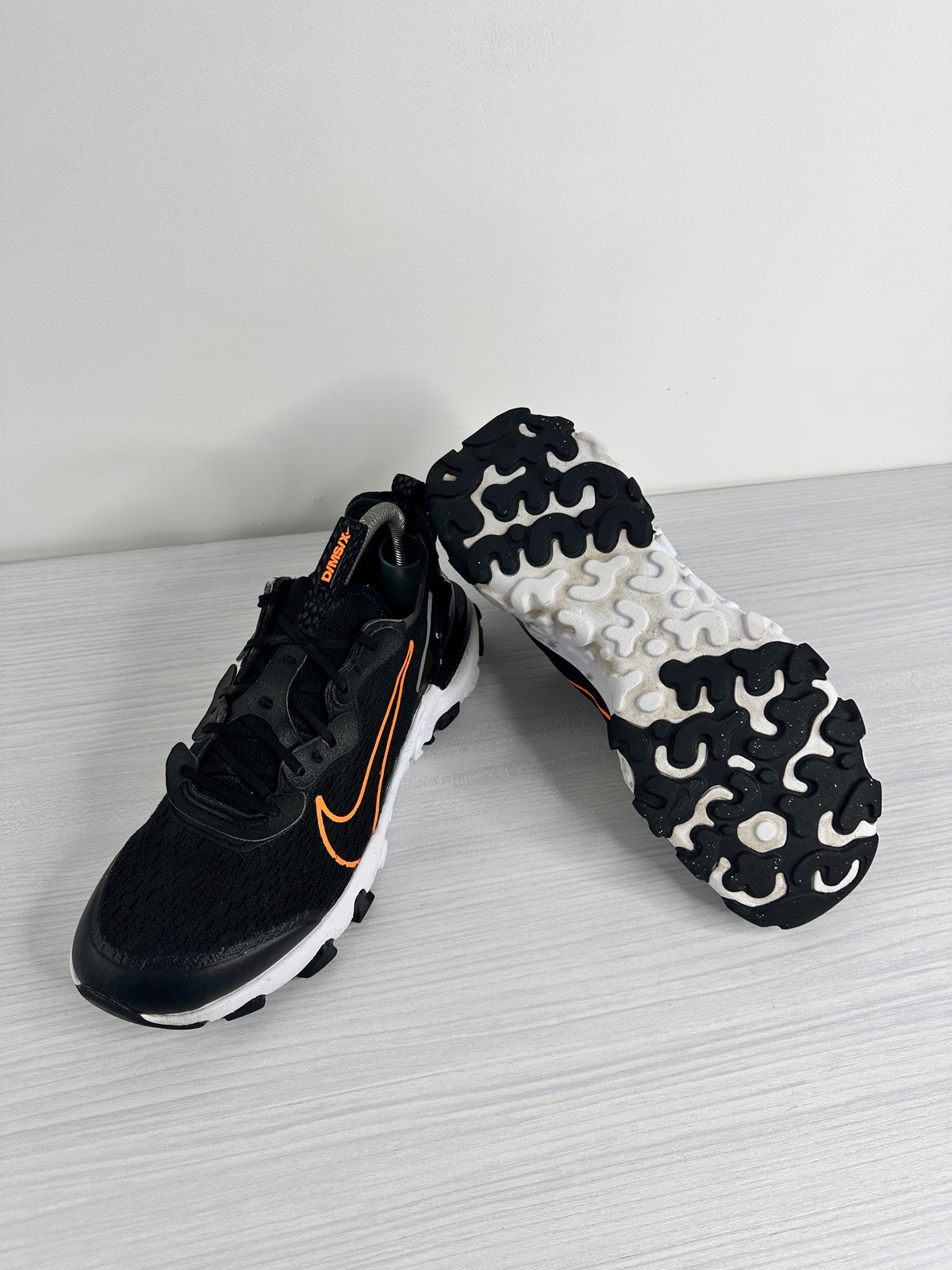Nike React Vision Black Orange - UK 6