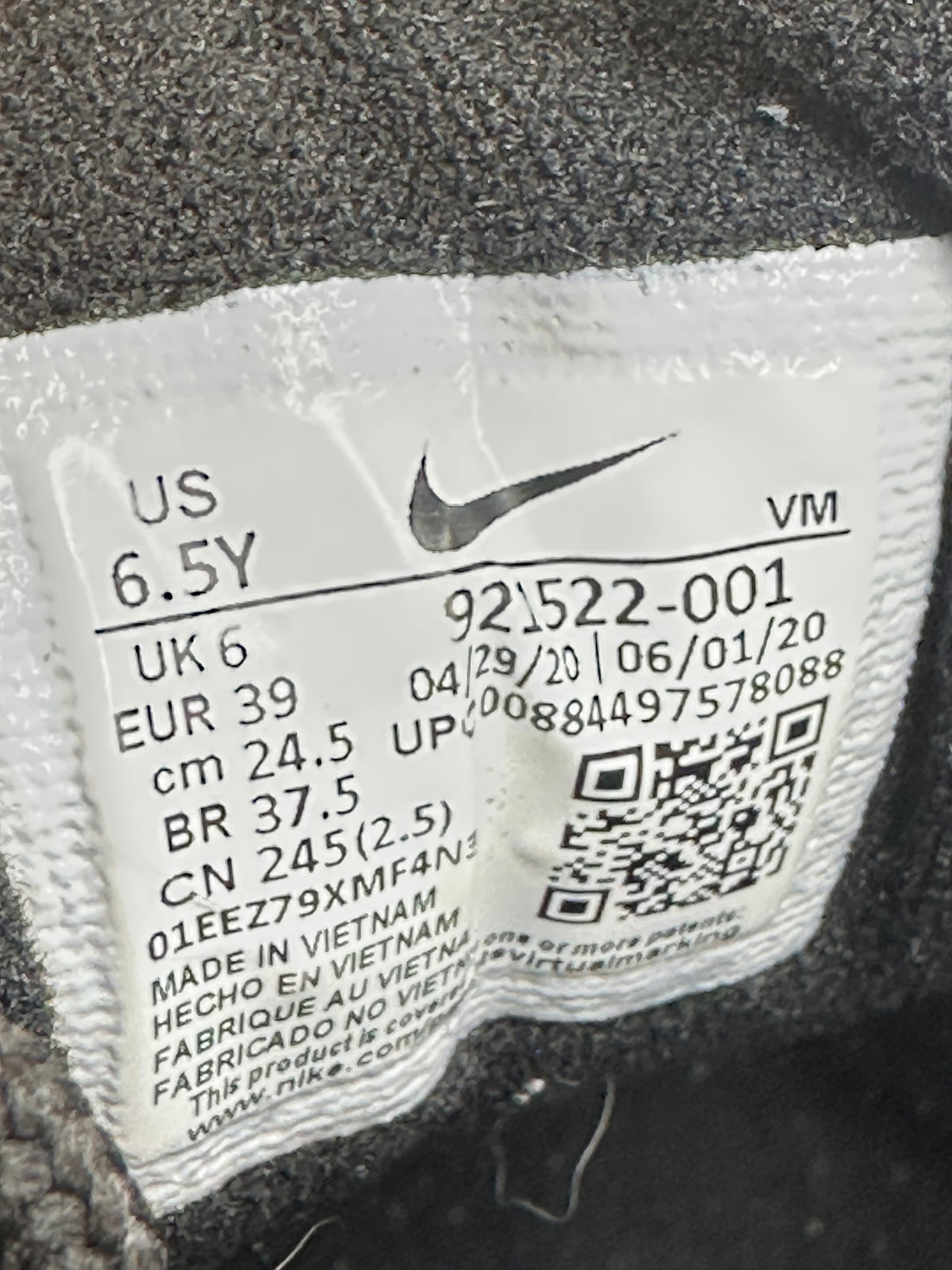 Nike Air Max 97 Black White - UK 6