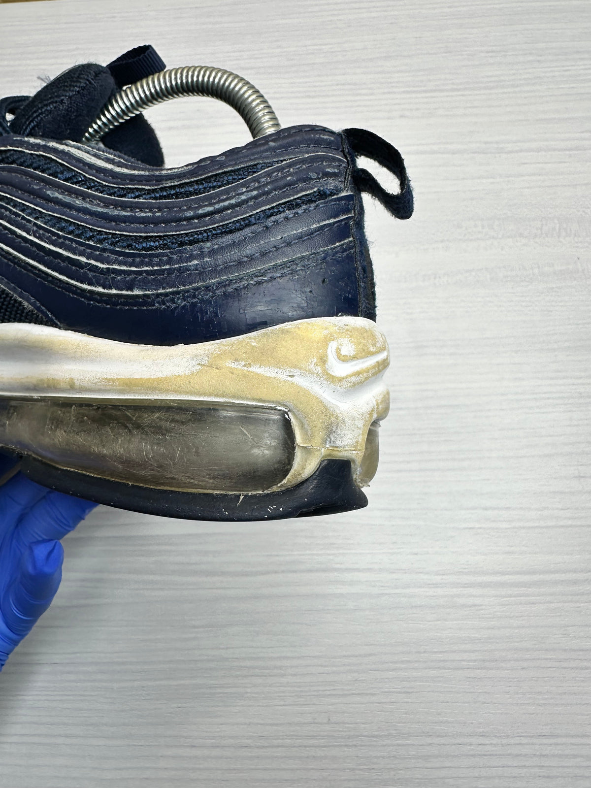 Nike Air Max 97 Navy Blue White — UK 6
