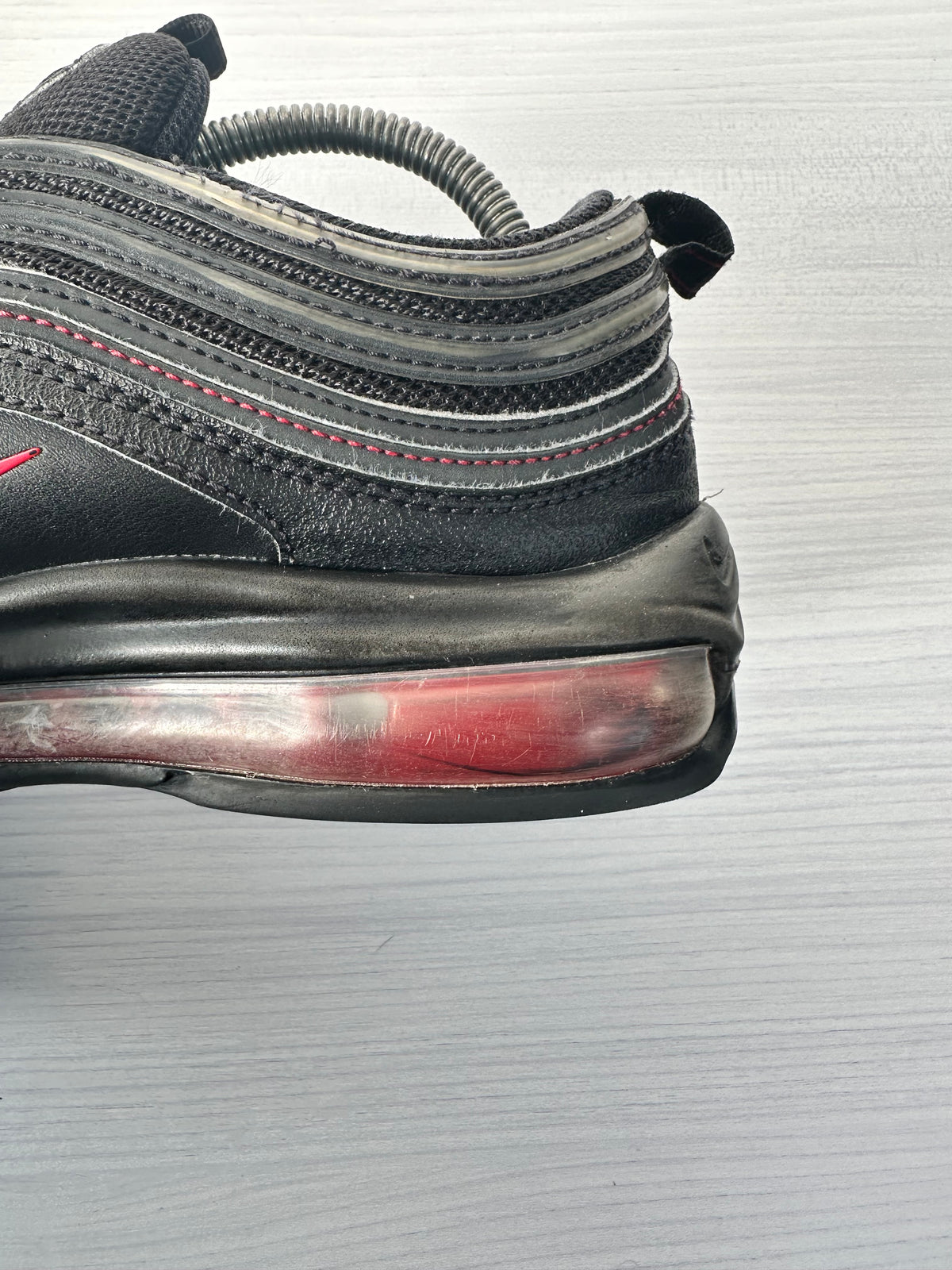 Nike Air Max 97 Black Red - UK 7.5