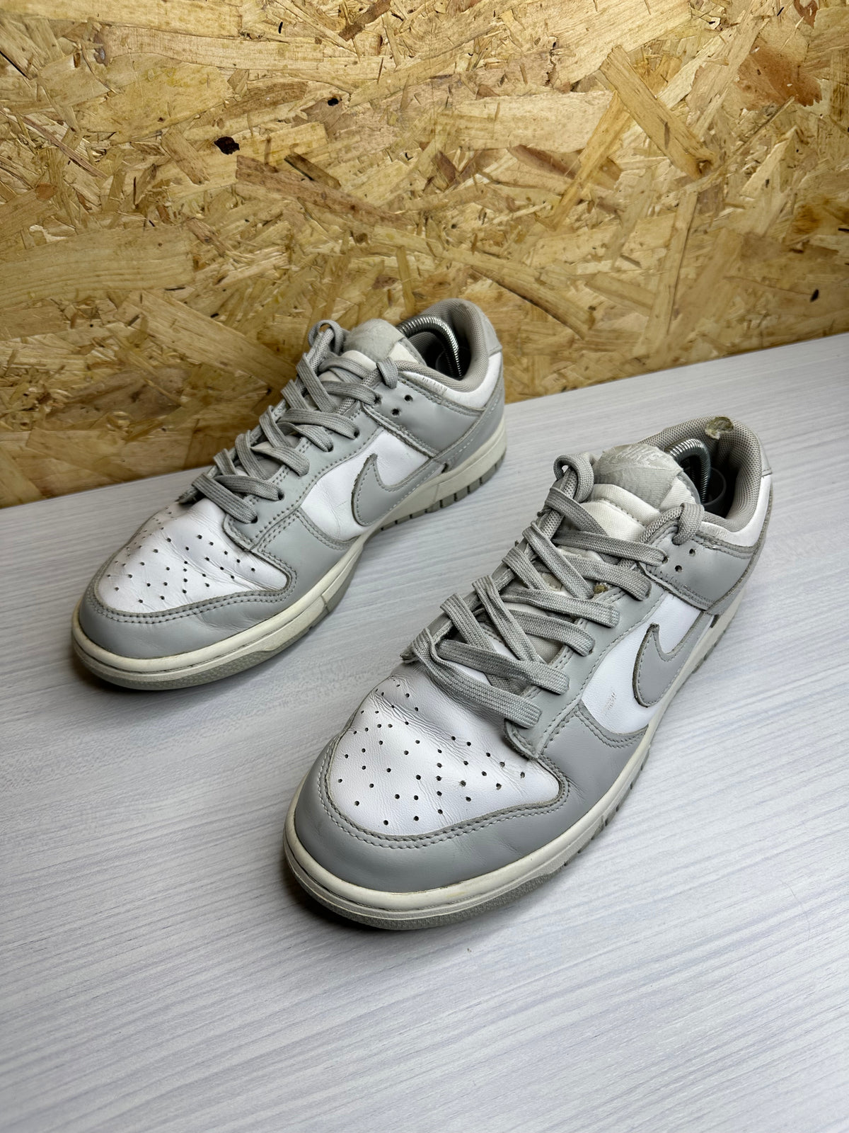 Nike Dunk Low Grey White - UK 7.5