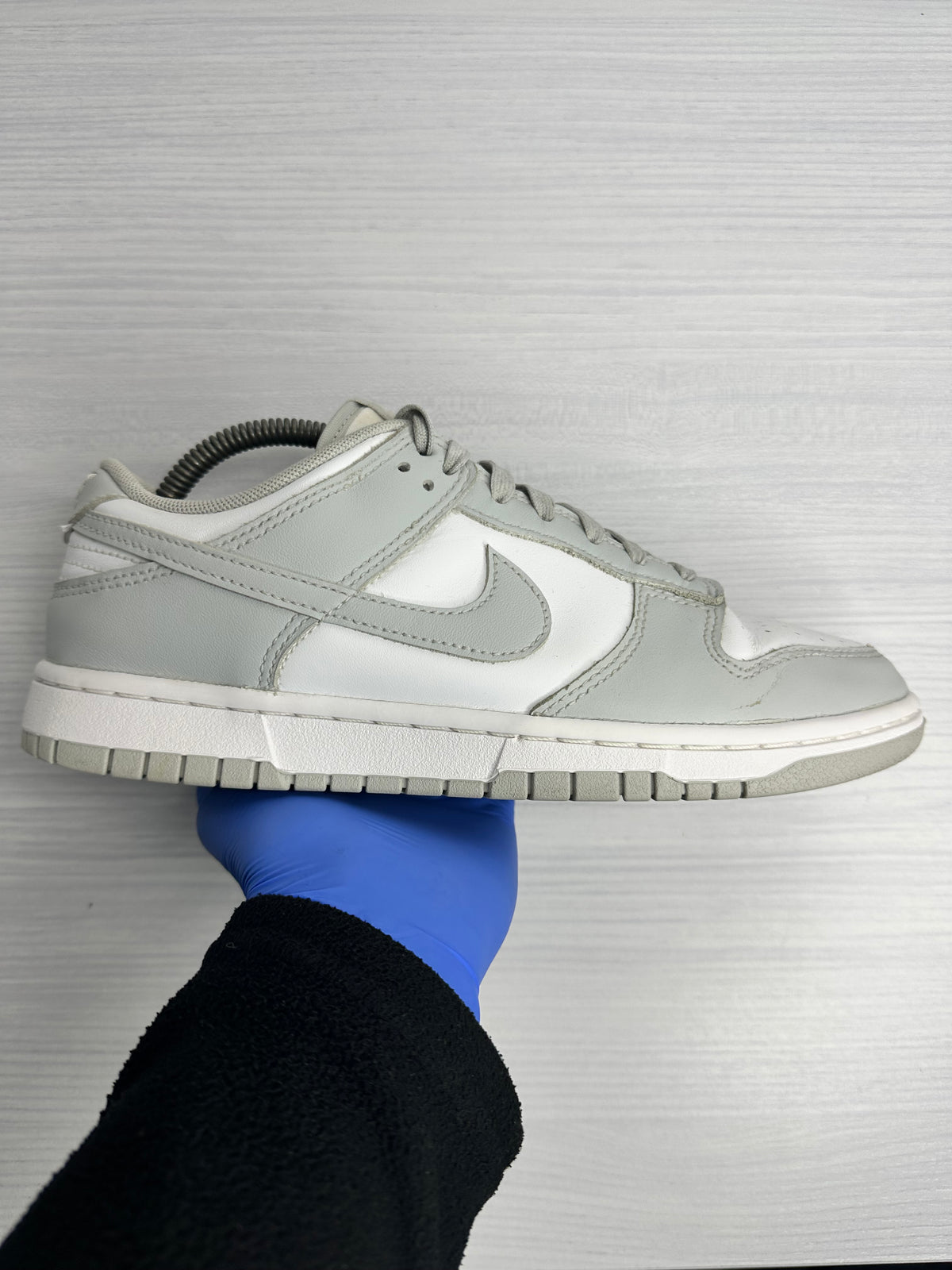 Nike Dunk Low Grey White - UK 7