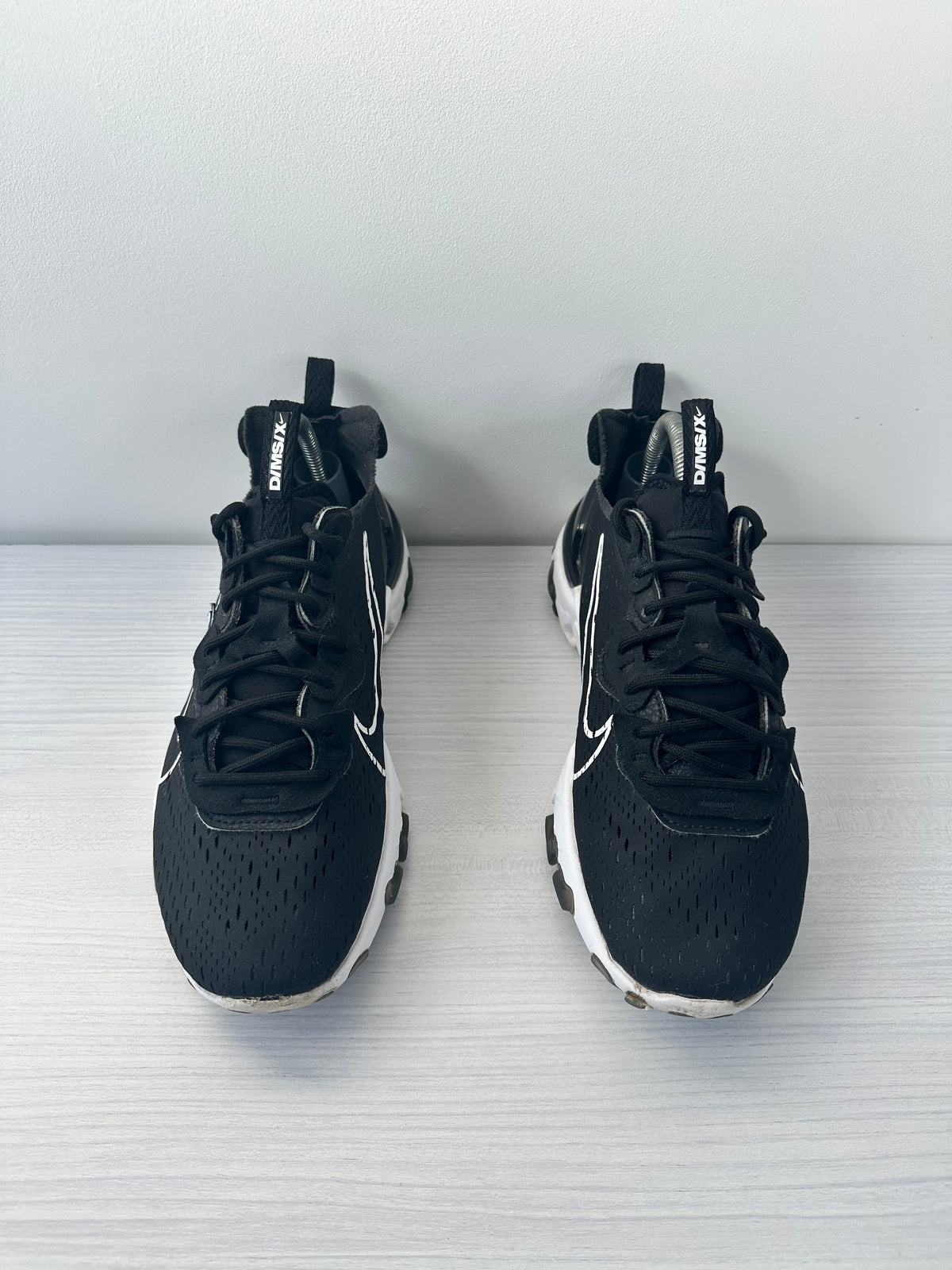Nike React Vision Black White — UK 6.5